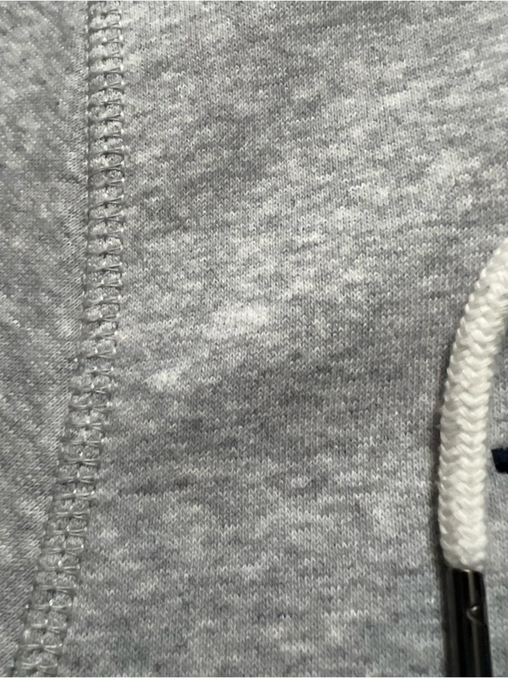 Tommy Hilfiger Hoodie Grey Pullover Spellout Logo Men’s Size XL - Picture 8 of 15